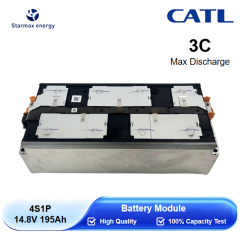 Starmax CATL 14.8V 4S1P 195Ah Nmc Battery Module 3.7V 4Pcs Rechargeable Prismatic Cells Lithium Ion Batteries,Llithium Ion Battery Manufacturers from China