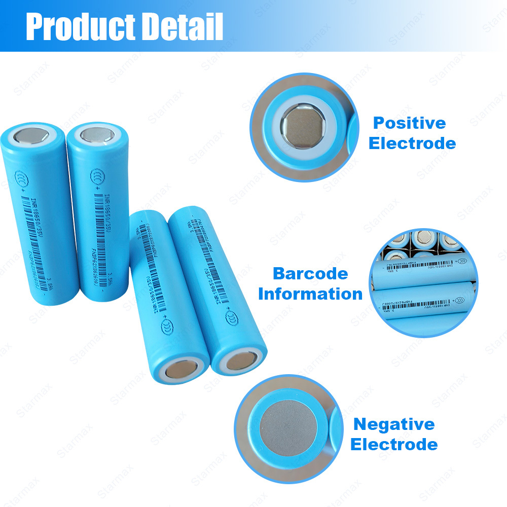 Starmax EVE 3.65V 3.5Ah ICR18650/35V NMC Cylindrical Battery,Llithium Ion Battery Manufacturers from China
