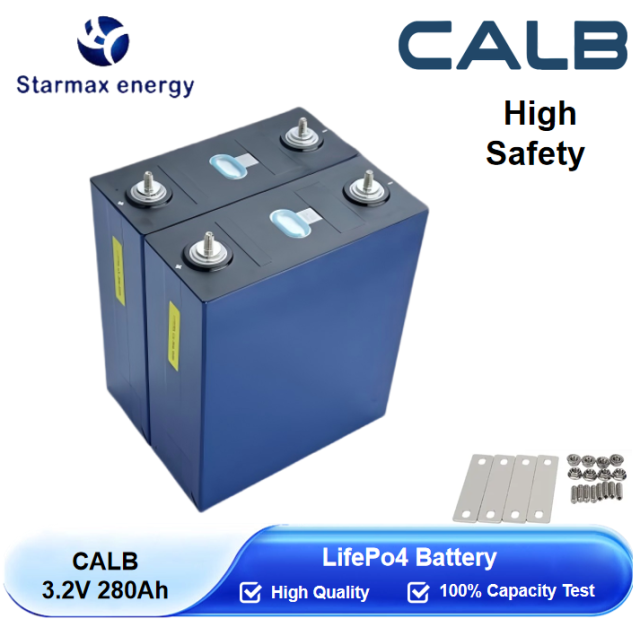 Starmax CALB 280Ah Lithium  Ion Battery 3.2V Lifepo4 Prismatic Cell,Llithium Ion Battery Manufacturers from China