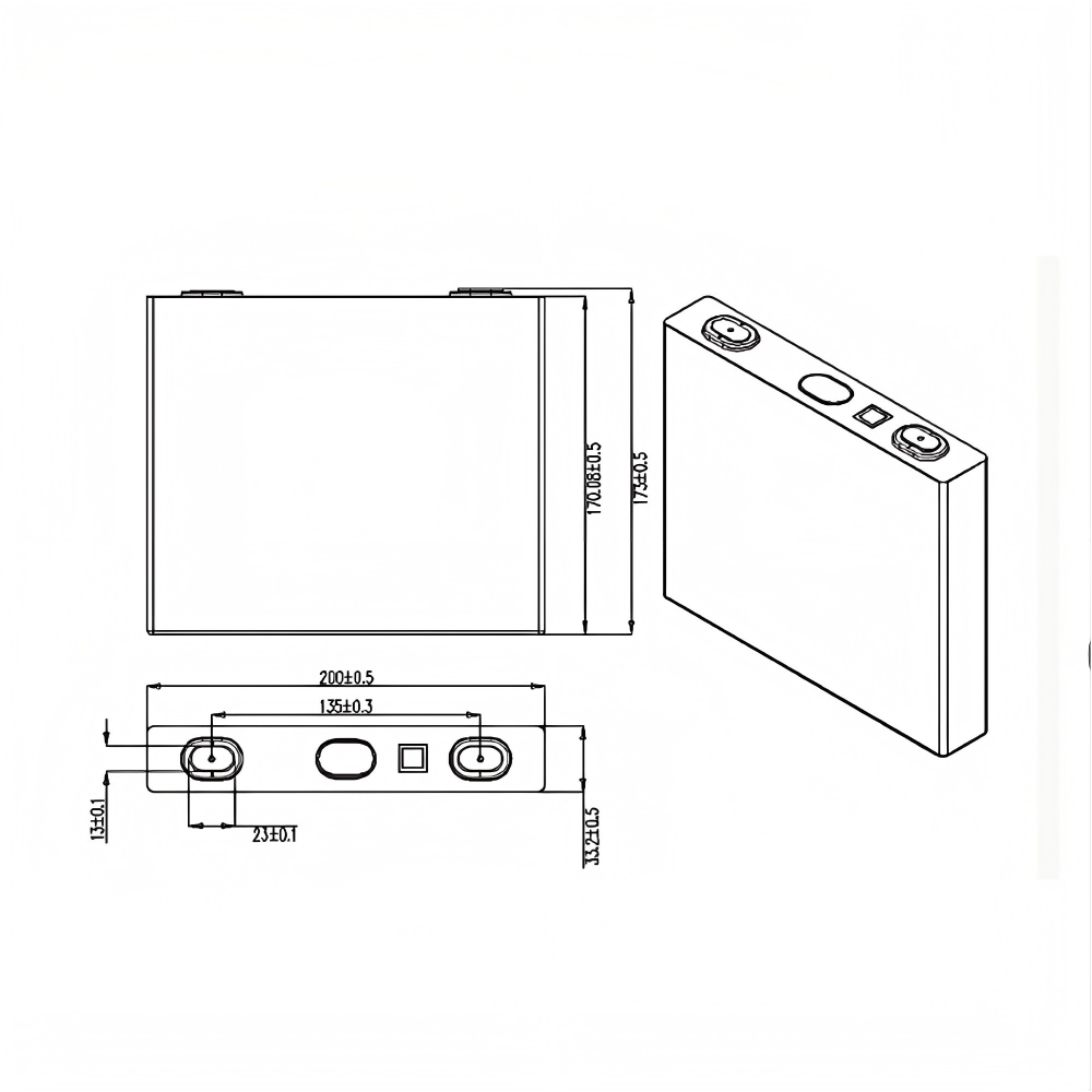 Starmax LISHEN  125Ah Lithium  Ion Battery 3.2V Lifepo4 Prismatic Cell,Llithium Ion Battery Manufacturers from China