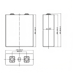 Starmax LISHEN 230Ah Lithium  Ion Battery 3.2V Lifepo4 Prismatic Cell,Llithium Ion Battery Manufacturers from China