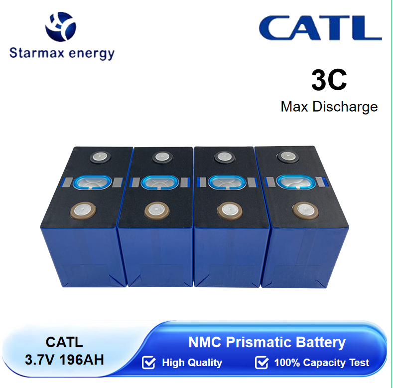 Starmax CATL 3.7V 196Ah NMC Prismatic  Battery,Llithium Ion Battery Manufacturers from China