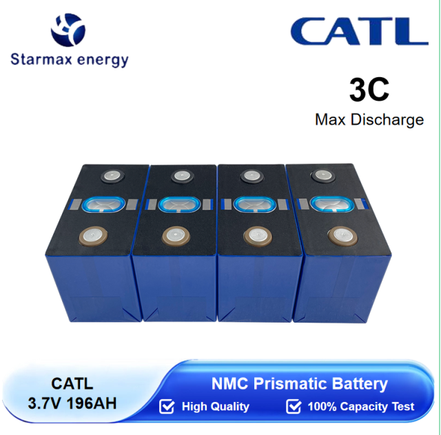 Starmax CATL 3.7V 196Ah NMC Prismatic  Battery,Llithium Ion Battery Manufacturers from China