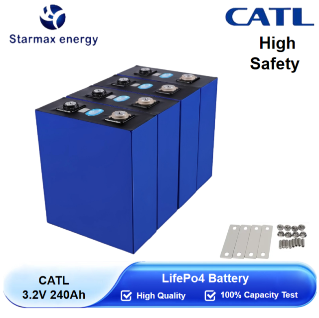 Starmax CATL 240Ah Lithium  Ion Battery 3.2V Lifepo4 Prismatic Cell,Llithium Ion Battery Manufacturers from China