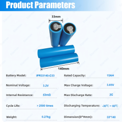 Starmax EVE 3.2V 15Ah IFR33140-C33 Lifepo4 Cylindrical Battery,Llithium Ion Battery Manufacturers from China