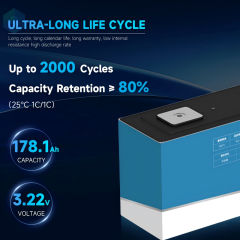 Starmax EVE 178.1Ah Lithium  Ion Battery 3.2V Lifepo4 Prismatic Cell,Llithium Ion Battery Manufacturers from China