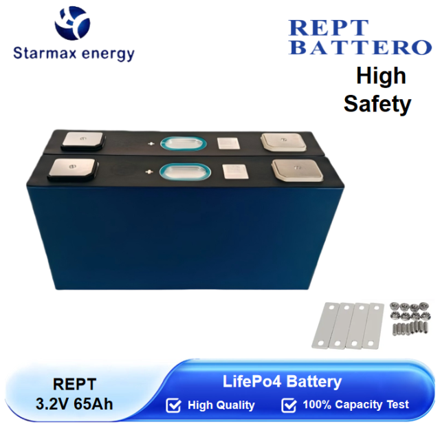 Starmax REPT 65Ah  Lithium  Ion Battery 3.2V Lifepo4 Prismatic Cell,Llithium Ion Battery Manufacturers from China