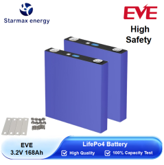 Starmax EVE 168Ah Lithium  Ion Battery 3.2V Lifepo4 Prismatic Cell,Llithium Ion Battery Manufacturers from China