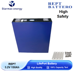 Starmax REPT 150Ah Lithium  Ion Battery 3.2V Lifepo4 Prismatic Cell,Llithium Ion Battery Manufacturers from China