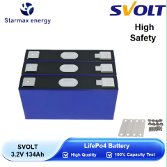 Starmax SVOLT 134Ah Lithium  Ion Battery 3.2V Lifepo4 Prismatic Cell,Llithium Ion Battery Manufacturers from China