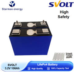 Starmax SVOLT 106Ah Lithium  Ion Battery 3.2V Lifepo4 Prismatic Cell,Llithium Ion Battery Manufacturers from China