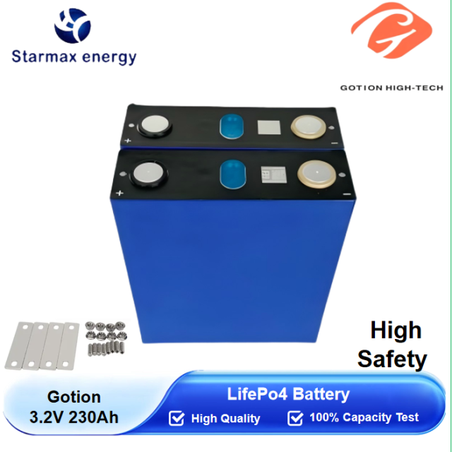 Starmax Gotion 230Ah Lithium  Ion Battery 3.2V Lifepo4 Prismatic Cell,Llithium Ion Battery Manufacturers from China