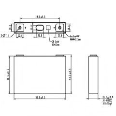 Starmax EVE  32Ah  Lithium  Ion Battery 3.2V Lifepo4 Prismatic Cell,Llithium Ion Battery Manufacturers from China