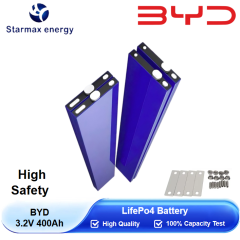 Starmax BYD 400Ah Lithium  Ion Battery 3.2V Lifepo4 Prismatic Cell,Llithium Ion Battery Manufacturers from China