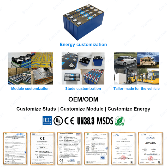 Starmax EVE 3.7V 166Ah  NMC Prismatic  Battery,Llithium Ion Battery Manufacturers from China