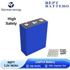 Starmax REPT 392Ah Lithium  Ion Battery 3.2V Lifepo4 Prismatic Cell,Llithium Ion Battery Manufacturers from China