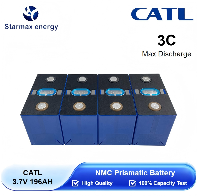Starmax CATL 3.7V 196Ah NMC Prismatic  Battery,Llithium Ion Battery Manufacturers from China