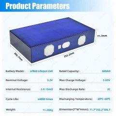 EVE 3.2V 668Ah LF668 Prismatic LiFePO4 Battery For Energy Storage,Llithium Ion Battery Manufacturers from China