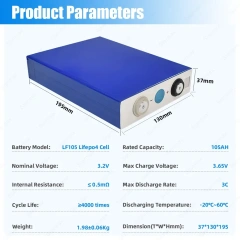 Starmax EVE 105Ah Lithium  Ion Battery 3.2V Lifepo4 Prismatic Cell,Llithium Ion Battery Manufacturers from China