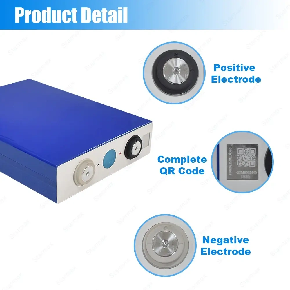 Starmax EVE 105Ah Lithium  Ion Battery 3.2V Lifepo4 Prismatic Cell,Llithium Ion Battery Manufacturers from China