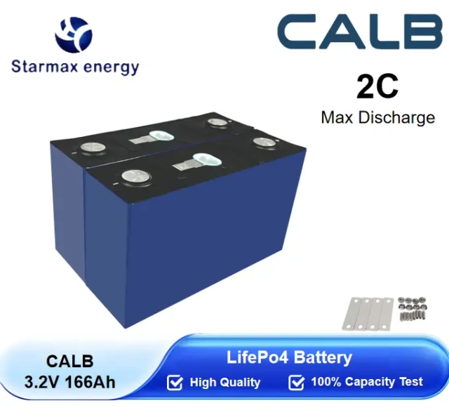 Starmax CALB 166Ah Lithium  Ion Battery 3.2V Lifepo4 Prismatic Cell,Llithium Ion Battery Manufacturers from China