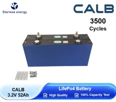 Starmax CALB 54Ah L194F54 Lithium  Ion Battery 3.2V Lifepo4 Prismatic Cell,Llithium Ion Battery Manufacturers from China