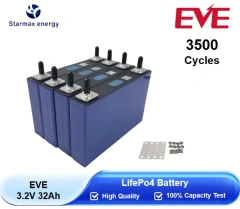 Starmax EVE  32Ah  Lithium  Ion Battery 3.2V Lifepo4 Prismatic Cell,Llithium Ion Battery Manufacturers from China