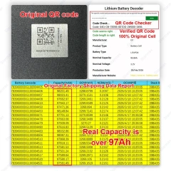 Starmax EVE 3.2V 95.8Ah 14C MAX Discharge Rate Lifepo4 Prismatic Battery Cell,Llithium Ion Battery Manufacturers from China
