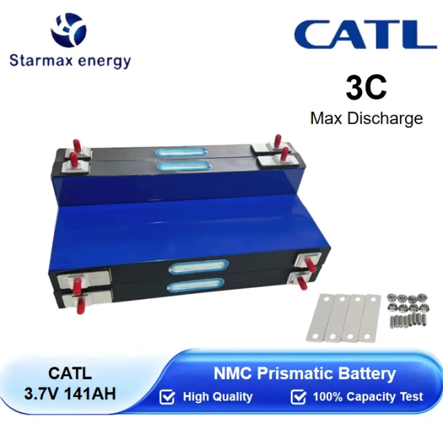 Starmax CATL 3.7V 141Ah NMC Prismatic  Battery,Llithium Ion Battery Manufacturers from China