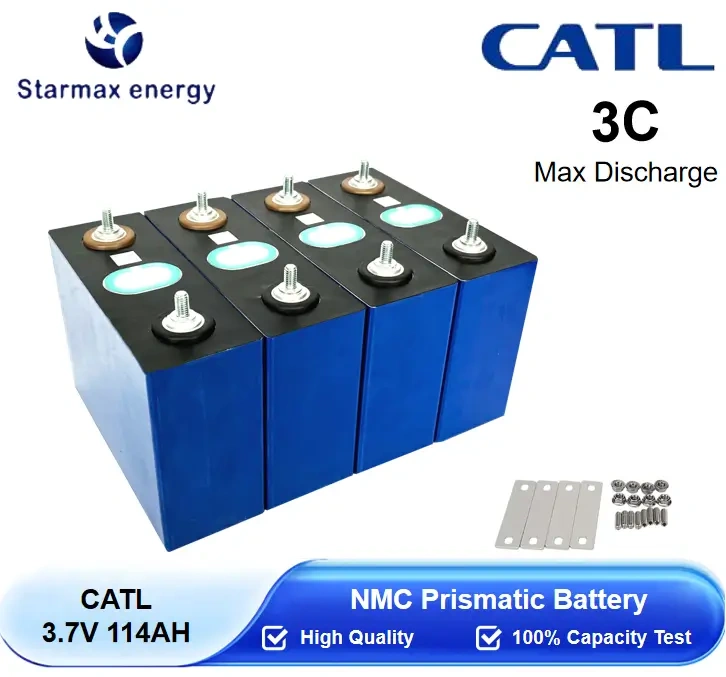Starmax CATL 3.7V 114Ah NMC Prismatic  Battery,Llithium Ion Battery Manufacturers from China