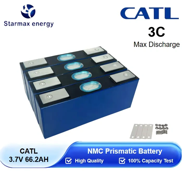 Starmax CATL 3.7V 66.2Ah NMC Prismatic  Battery,Llithium Ion Battery Manufacturers from China