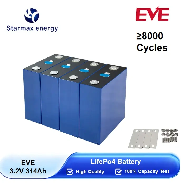 Starmax EVE 314Ah MB31 Lithium  Ion Battery 3.2V Lifepo4 Prismatic Cell,Llithium Ion Battery Manufacturers from China