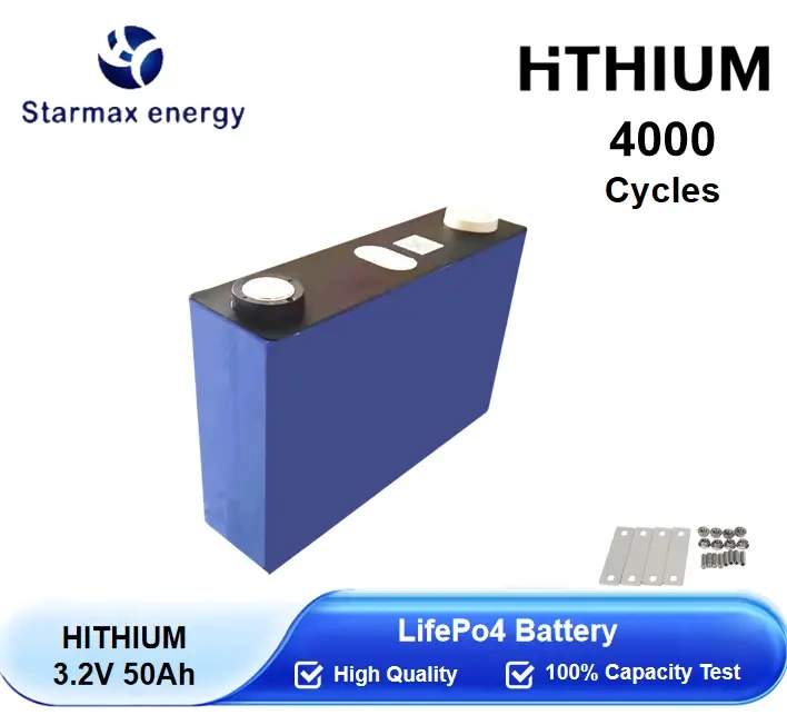 Starmax HITHIUM 50Ah LFP39148100/50Ah  Lithium  Ion Battery 3.2V Lifepo4 Prismatic Cell,Llithium Ion Battery Manufacturers from China