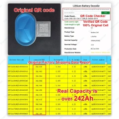 Starmax 3C MAX Discharge Rate EVE 235Ah Lithium Ion Battery 3.2V Lifepo4 Prismatic Cell,Llithium Ion Battery Manufacturers from China