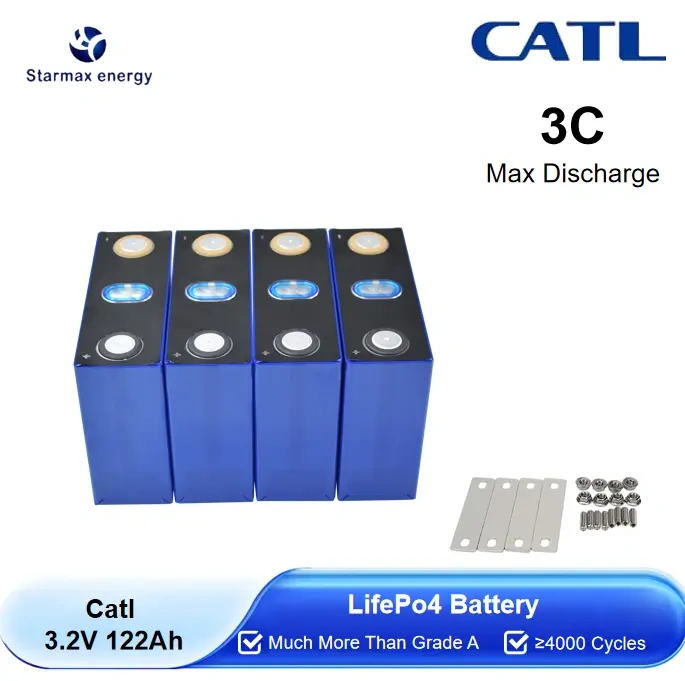 Starmax CATL 122Ah 3C MAX Discharge Rate 122Ah Lithium Ion Battery 3.2V Lifepo4 Prismatic Cell,Llithium Ion Battery Manufacturers from China