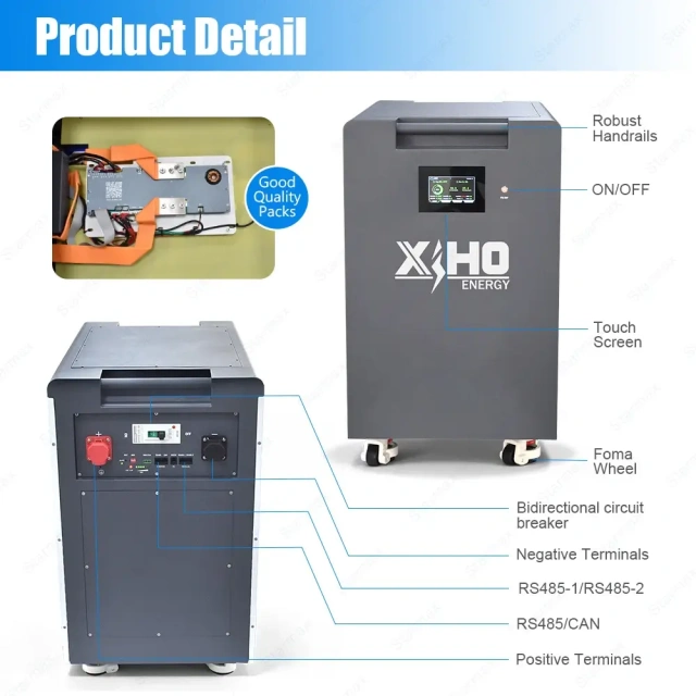 Starmax 51.2V 16S1P 628AH 668Ah LifePo4 Cell 32kWh 34kWh Lithium Ion Battery Pack,Llithium Ion Battery Manufacturers from China