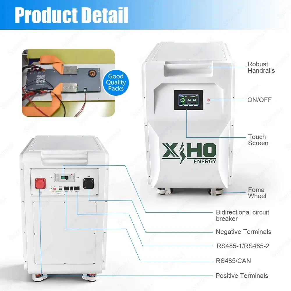 Starmax New Arrival 34KWh 51.2V 16S1P 628AH 668Ah Lifepo4 Battery Pack With JK BMS,Llithium Ion Battery Manufacturers from China