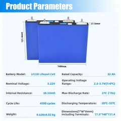 Starmax Factory Direct EVE 22Ah LF22K Lithium Ion Battery 3.2V Lifepo4 Prismatic Cell for Household Energy Storage,Llithium Ion Battery Manufacturers from China