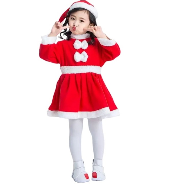 Wholesale Customized Children's Santa Claus Costume — free download