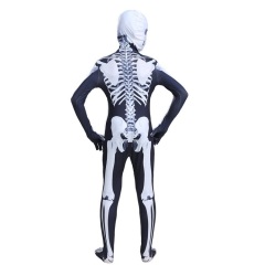 Custom & Wholesale Halloween Kids Skeleton Jumpsuit Costume