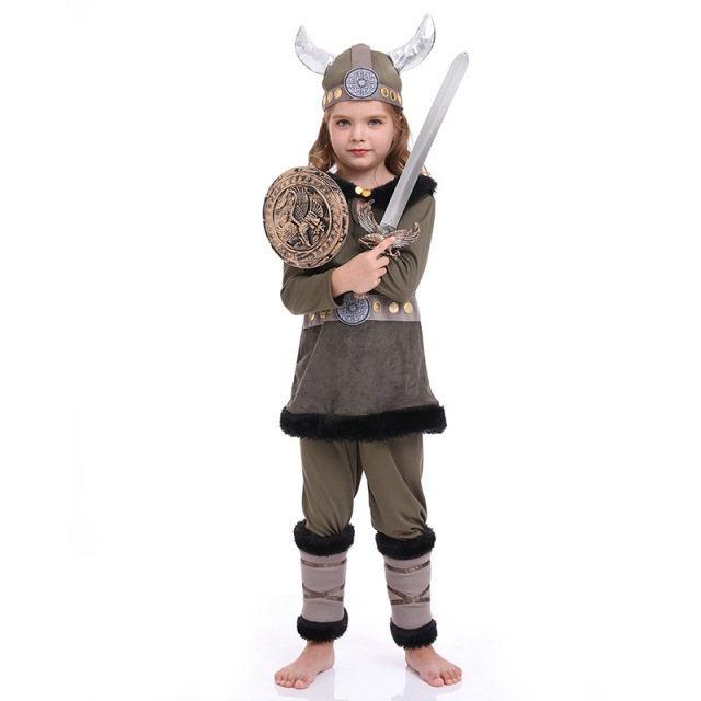 Custom & Wholesale Boys Viking Warrior Costume