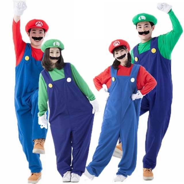 Custom Adult Mario Costume