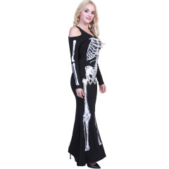Halloween Women Skeleton Dress