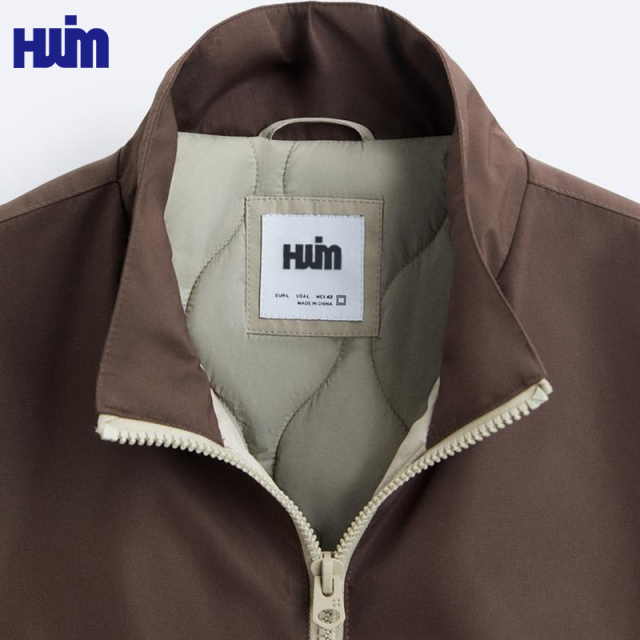 OEM Color Block Lined Bomber Jacket | Warm Winter Casual Outerwear