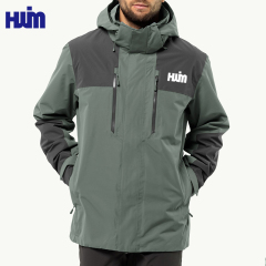 OEM Fleece Lined Jacket | Color Block Waterproof Outerwear