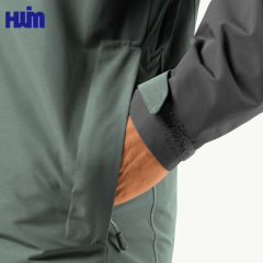 OEM Fleece Lined Jacket | Color Block Waterproof Outerwear