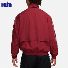 OEM Stand Collar Soft Shell Jacket | Retro Windproof Track Top