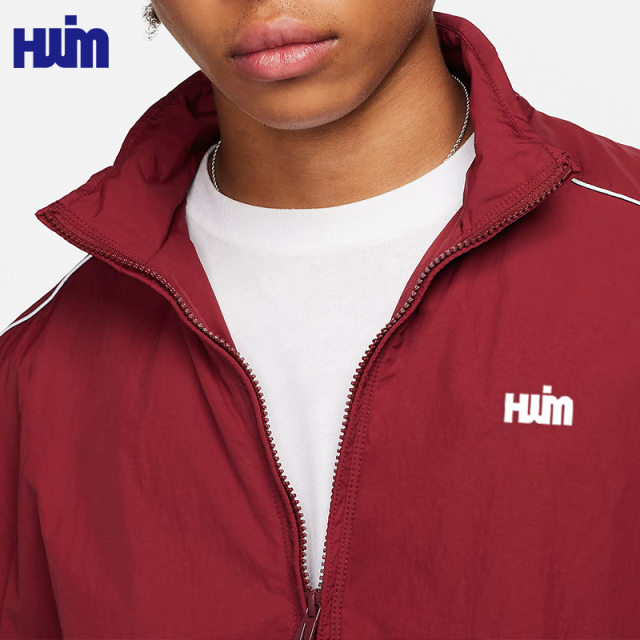 OEM Stand Collar Soft Shell Jacket | Retro Windproof Track Top