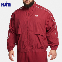 OEM Stand Collar Soft Shell Jacket | Retro Windproof Track Top