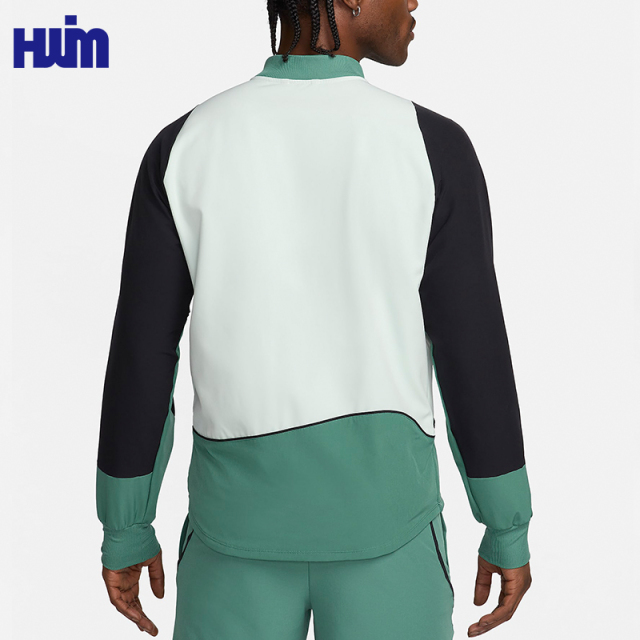 OEM Color Block Soft Shell Jacket | Bomber Collar Athletic Top